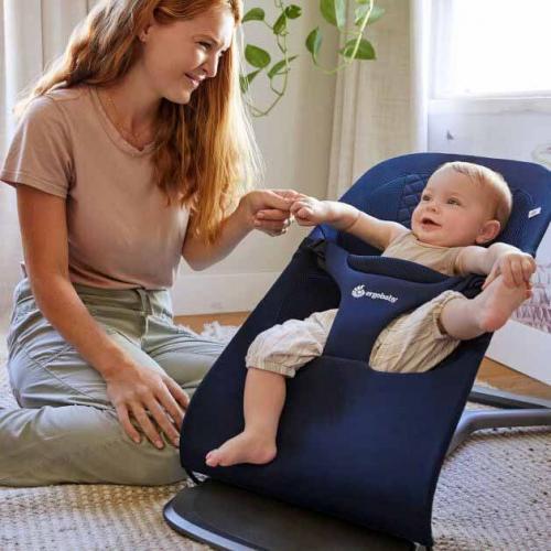 Ergobaby 3-in-1 Evolve Bouncer - Midnight Blue
