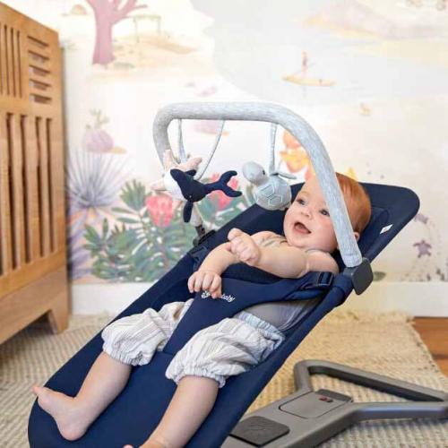 Ergobaby 3-in-1 Evolve Bouncer - Midnight Blue