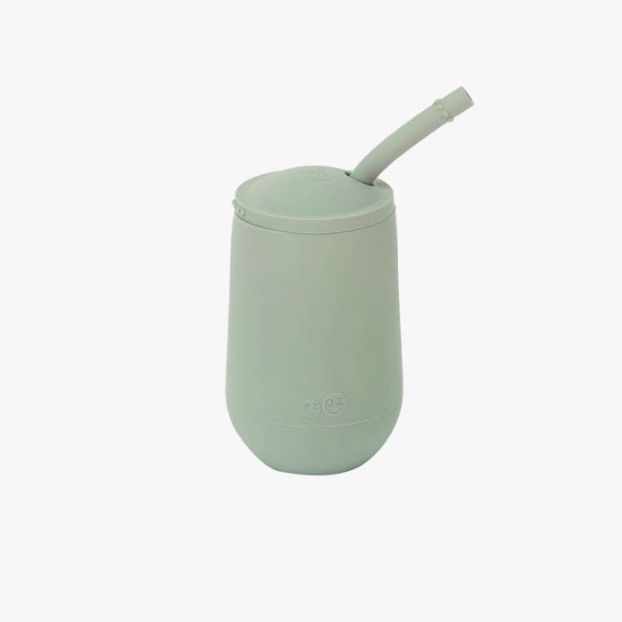 Ezpz Happy Cup+Straw Training System - Sage
