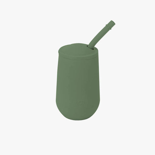 Ezpz Happy Cup+Straw Training System - Olive
