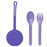 Omielife OmieBox Bundle (w/Utensils) - Purple