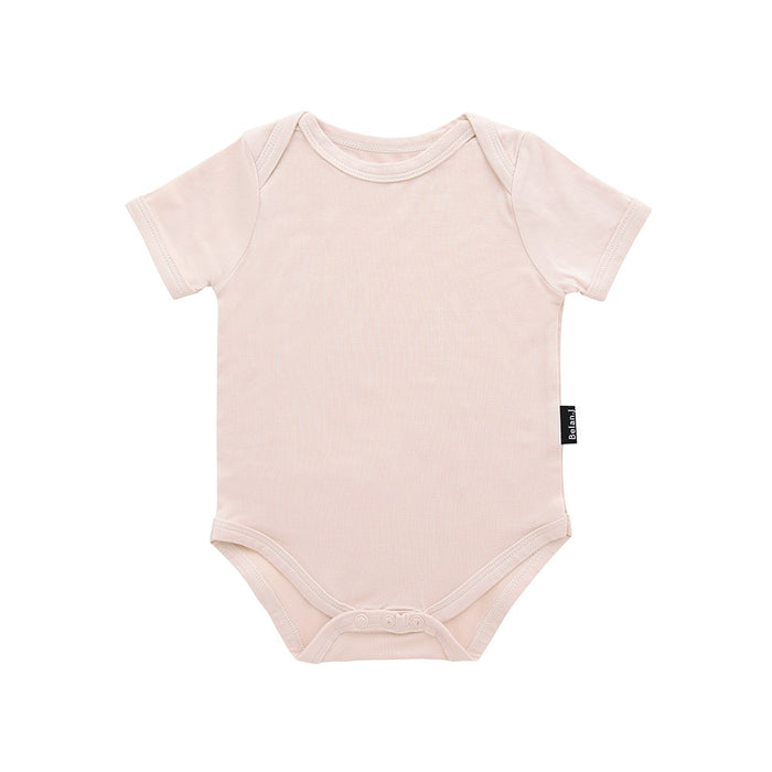 Belan.J Short Sleeve Onesie - Creamy Peach