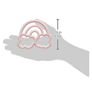 Itzy Ritzy Silicone Baby Teether - Rainbow