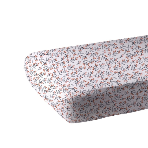 Newcastle Bamboo Crib Sheet - Dahila Floral (5041)