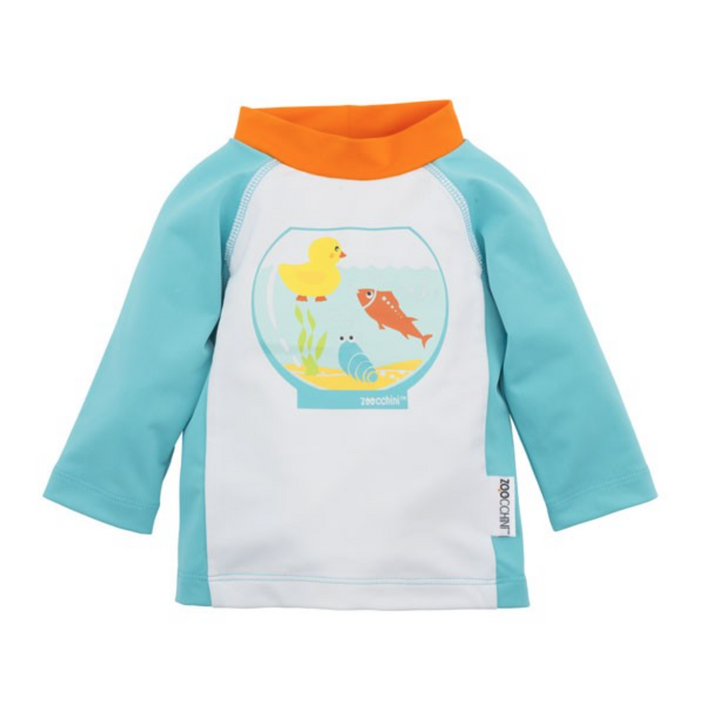 Zoocchini Rash Guard Fishbowl Buddies