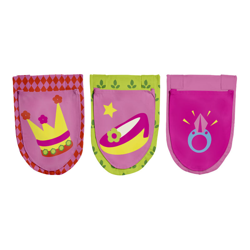 FLEXA Bed Pockets Set 3pcs - Princess