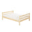 FLEXA CLASSIC Bed with Slat Base - Clear lacquer