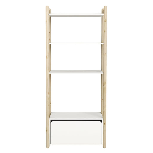 FLEXA Maxi B Chest Poles Clear Lacq + MDFF White (Markham In Store Pick-up Only)