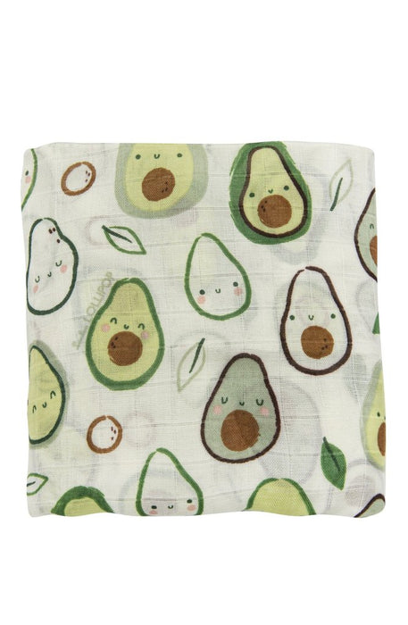Loulou Lollipop Fitted Crib Sheet - Avocado
