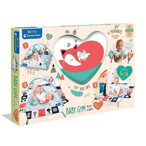 Clementoni Baby Gym - Black & White