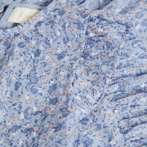 Creamie Dress Flower Dobby - Xenon Blue