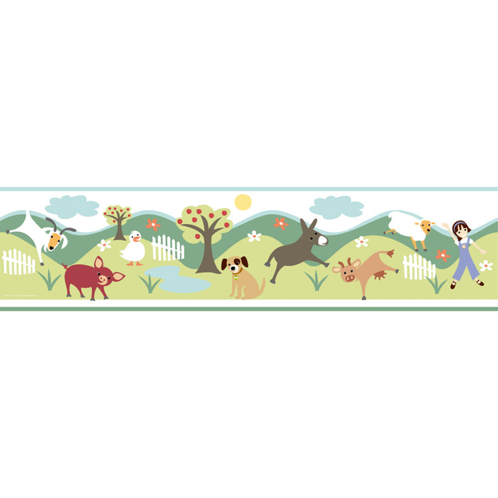 Roommates Gem's Farm Border