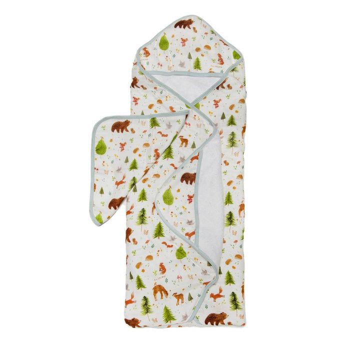 Loulou Lollipop Hooded Towel Set - Forest Friends