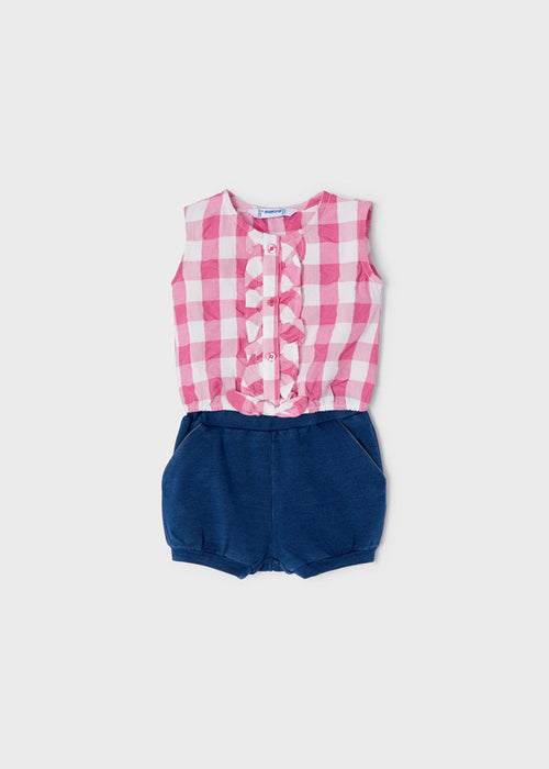 Mayoral Gingham Short Set - Camelia  (1240-86)