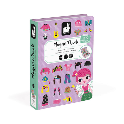 Janod Magnetibook Girl Costumes J02718