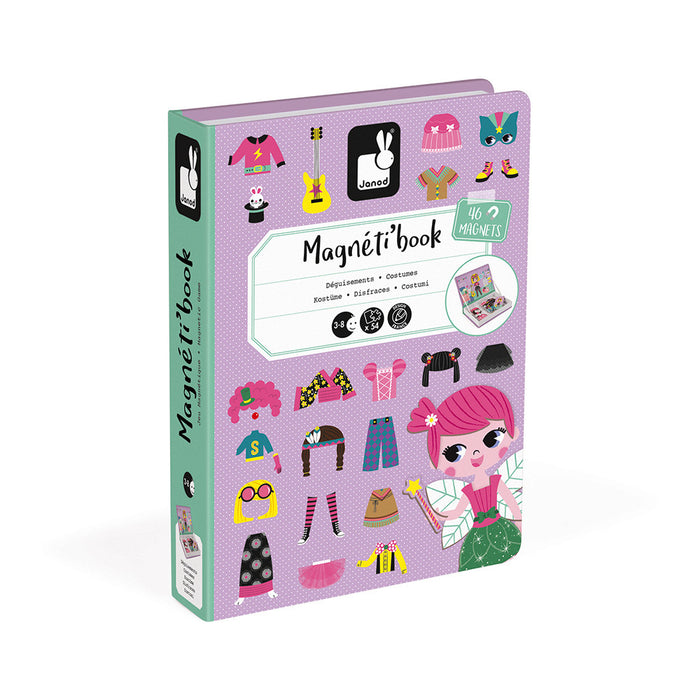 Janod Magnetibook Girl Costumes J02718