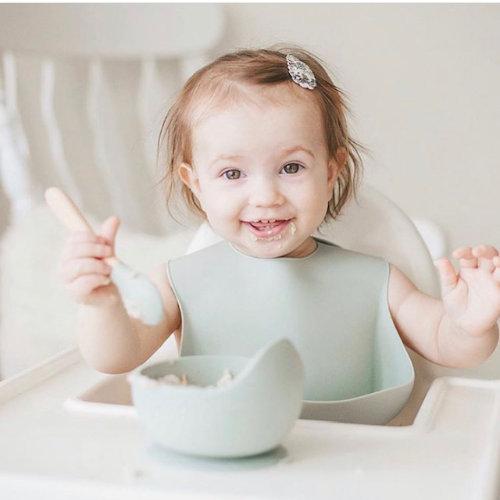 Glitter & Spice Bowl & Spoon - Sage