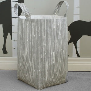 Sweet Kyla Soft Nursery Hampers - Grey Bark