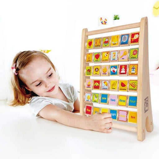 Hape Alphabet Abacus - CanaBee Baby