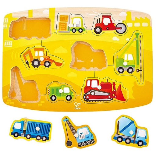 Hape Construction Peg Puzzle E1407