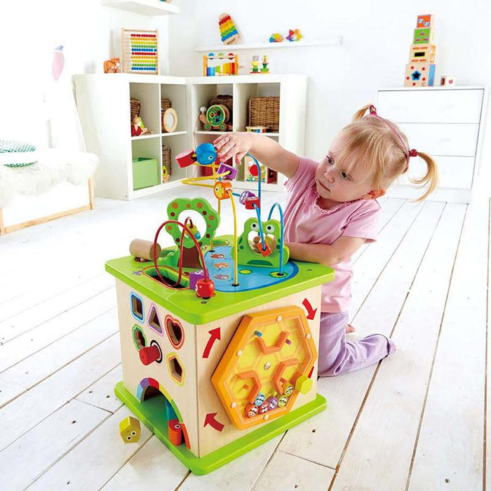 Hape Country Critters Play Cube - CanaBee Baby