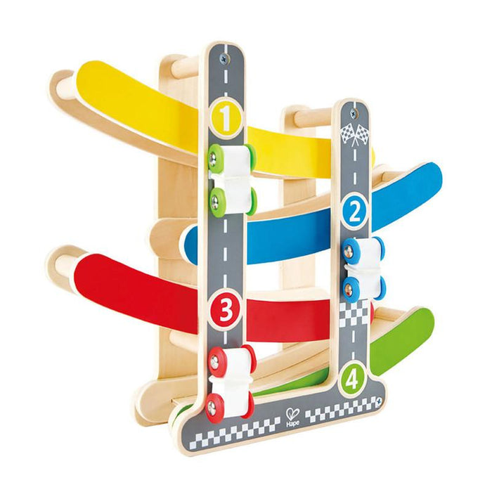 Hape Fast Flip Racetrack - CanaBee Baby