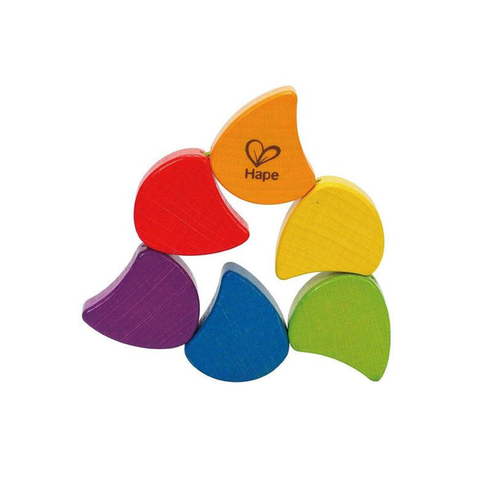 Hape Rainbow Rattle - CanaBee Baby