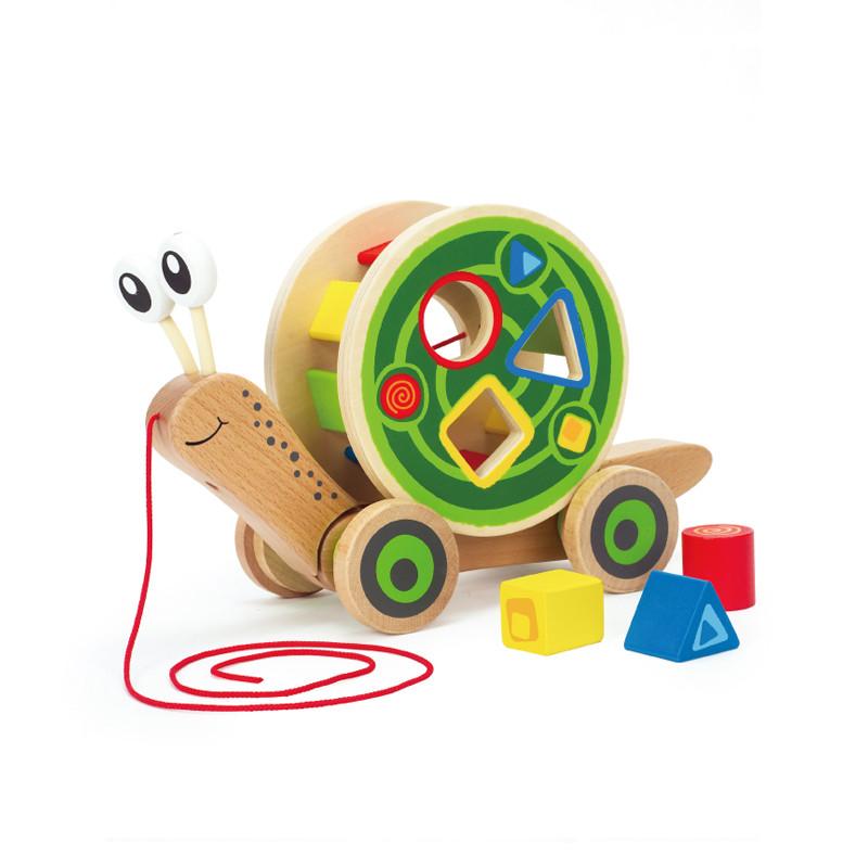 Hape Walk A-long Snail - CanaBee Baby