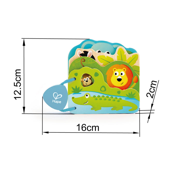 Hape Wild Animal Baby Book E0047