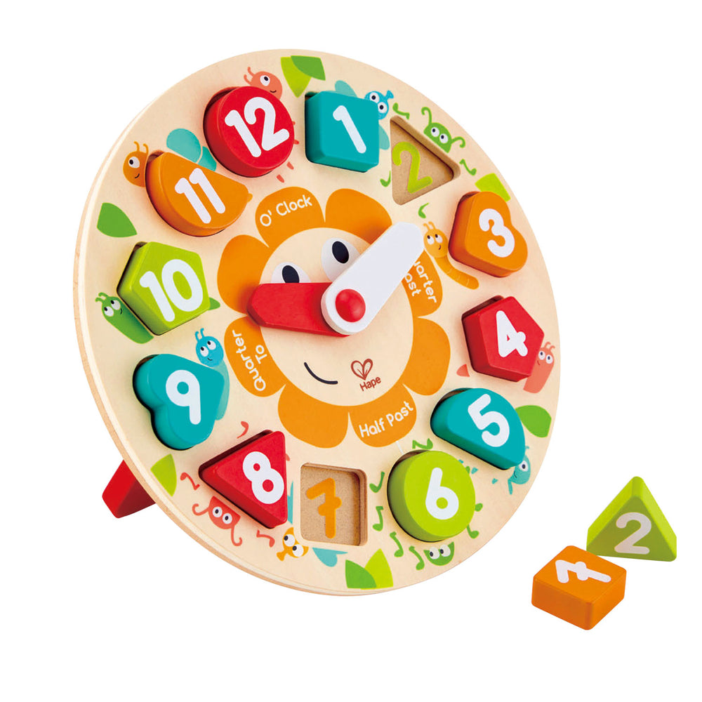 Hape Chunky Clock Puzzle E1622