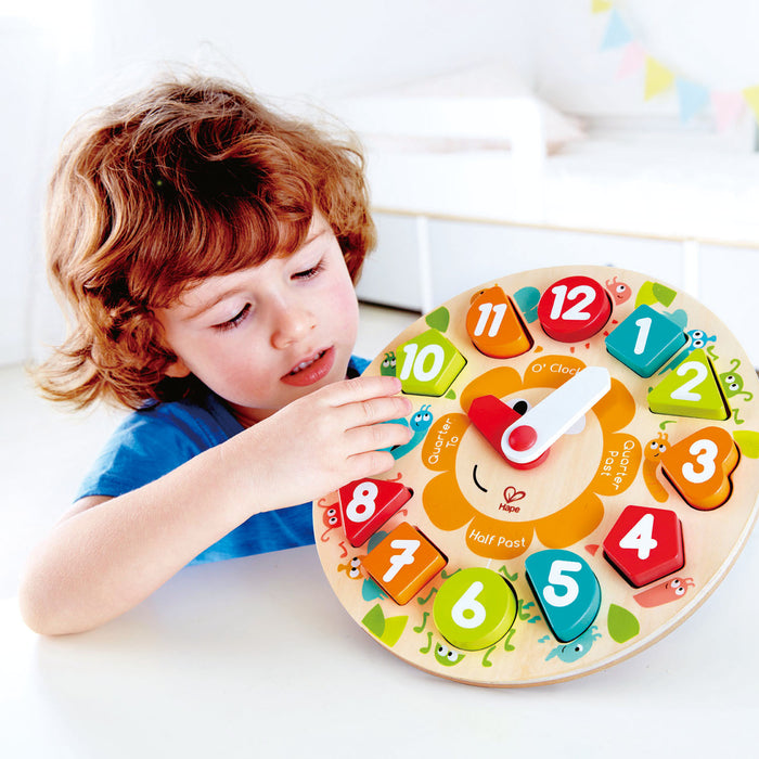 Hape Chunky Clock Puzzle E1622