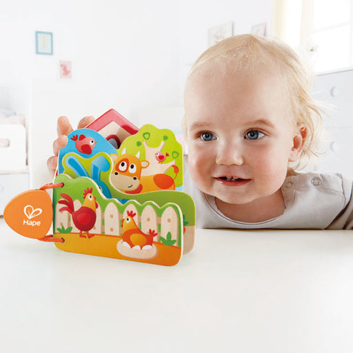 Hape Baby's Farm Animal Book E0046
