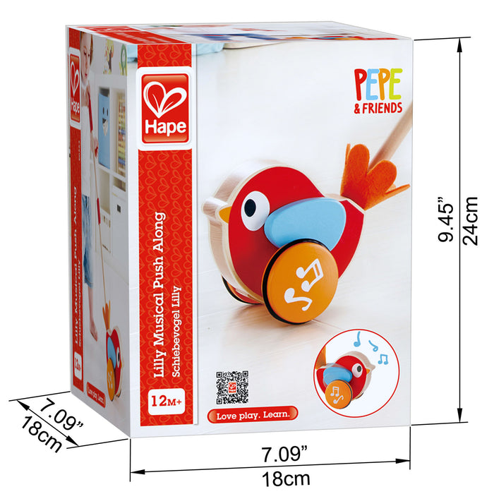 Hape Lilly Musical Push Along E0353