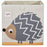 3 Sprouts Storage Box Hedgehog Grey