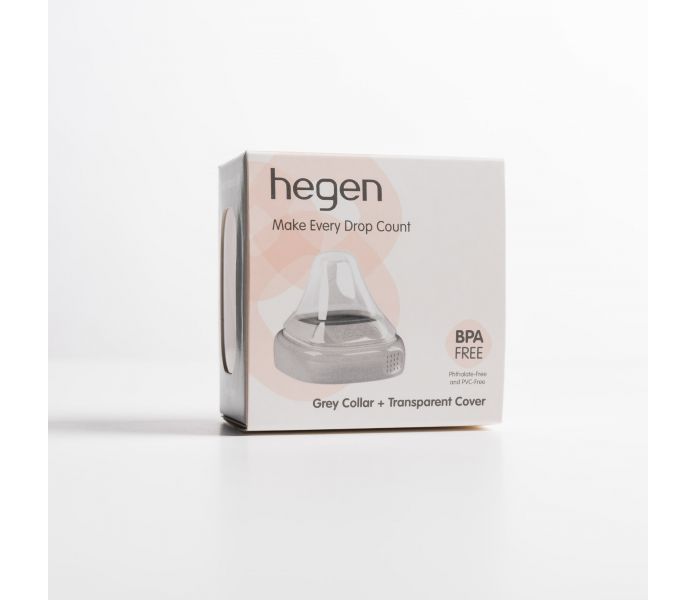 Hegen PCTO Collar and Transparent Cover Grey