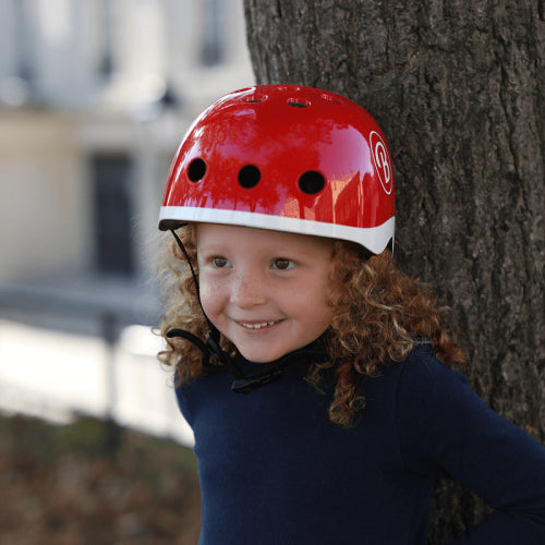 Baghera Children's Red Bicycle Helmet 32011