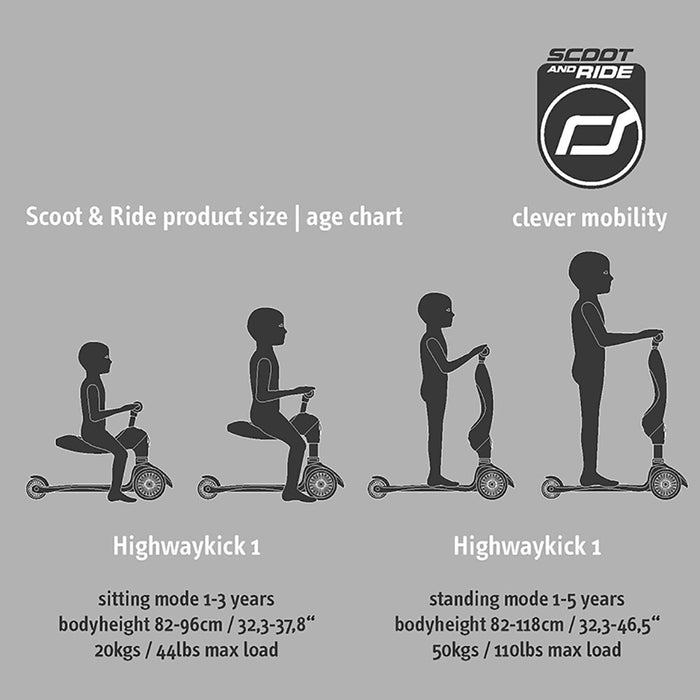 Scoot & Ride Highwaykick 1 - Blueberry