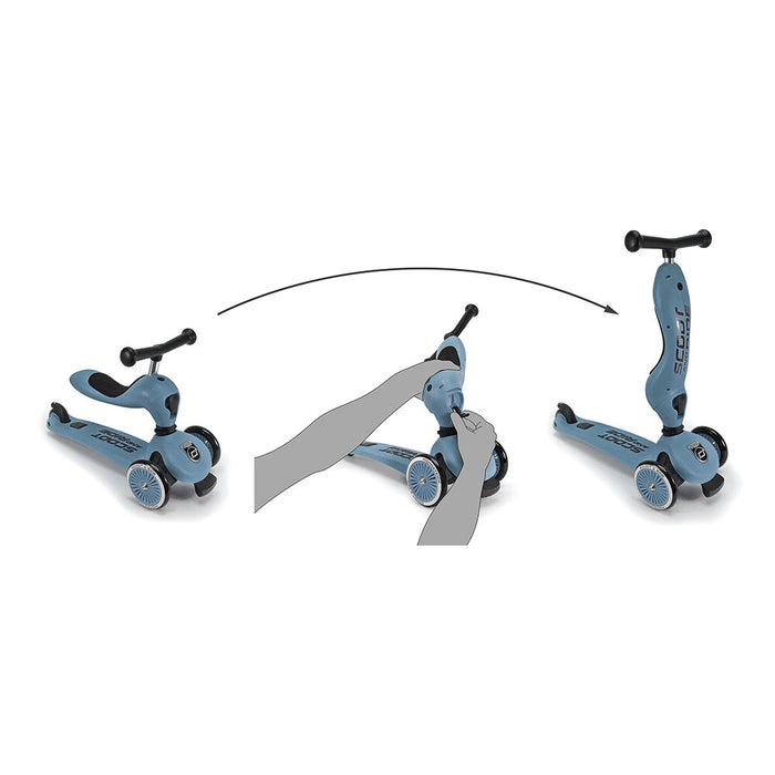 Scoot & Ride Highwaykick 1 - Steel