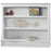 Pali 5555 Bookcase Hutch (White)