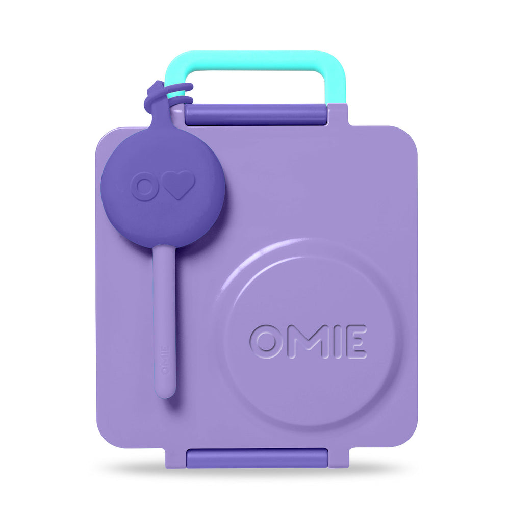 Omielife OmieBox Bundle (w/Utensils) - Purple