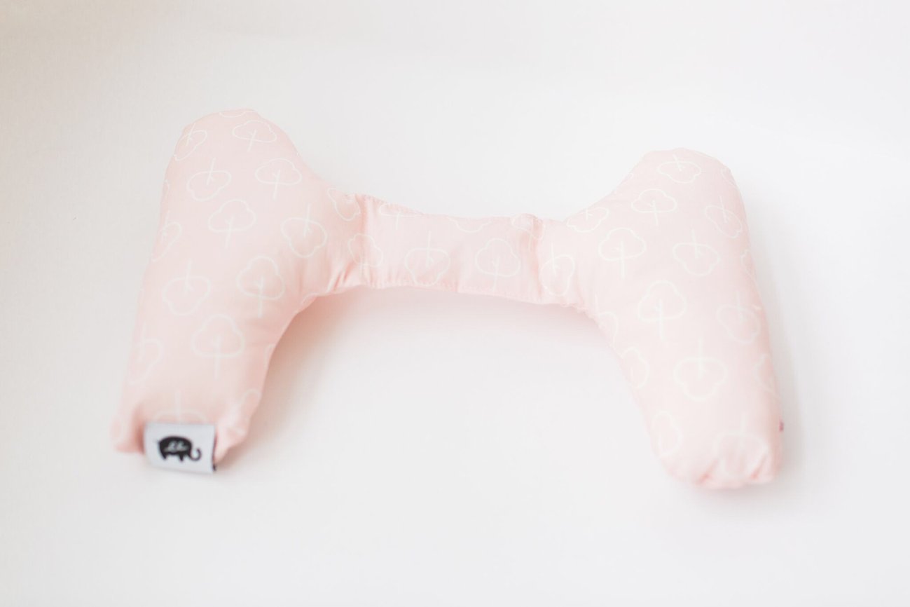 Ellie Earsrr Pillow Pink Trees