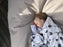 La Millou Toddler Light Blanket - Boho Royal Arrows/Grey