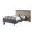 Natart Tulip Metro Twin Bed Conversion Rail Kit 39" and Low Profile Footboard 39"  - Charcoal - MARKHAM STORE