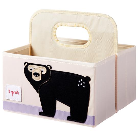3 Sprouts Diaper Caddy Bear