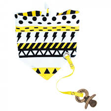 Electrik Kidz Bandana Classic Bib Jaune