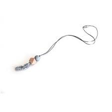 Pois Et Mois Feather and Me Necklace - Marble