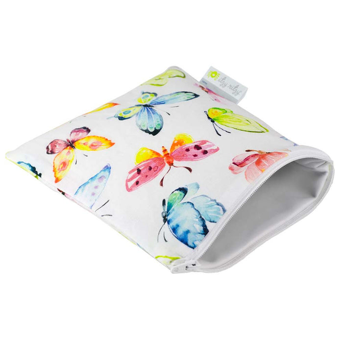 Itzy Ritzy Snack Happens™ Reusable Snack and Everything Bag - Beautiful Butterflies