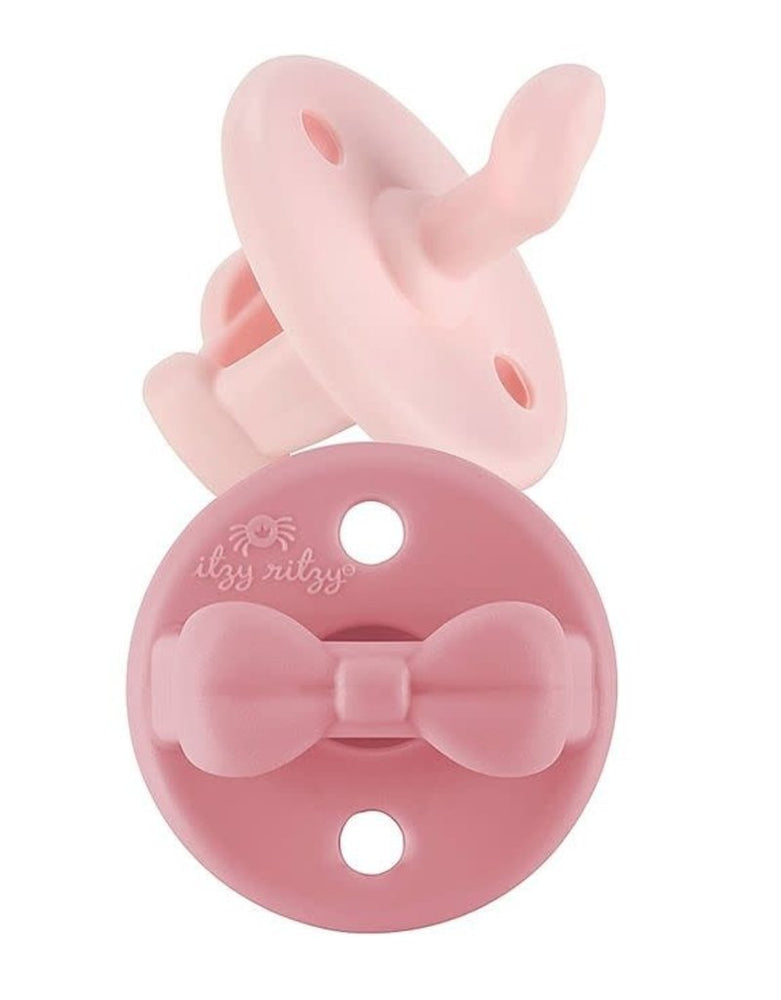 Itzy Ritzy Orthodontic Pacifier 2pk - Ballet Slipper & Primrose
