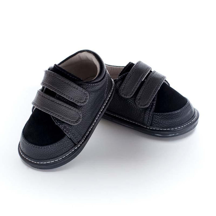 Jack & Lily My Shoes - Arlo Black/Grey - CanaBee Baby