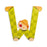 Janod Clown Wood Letters - W - CanaBee Baby